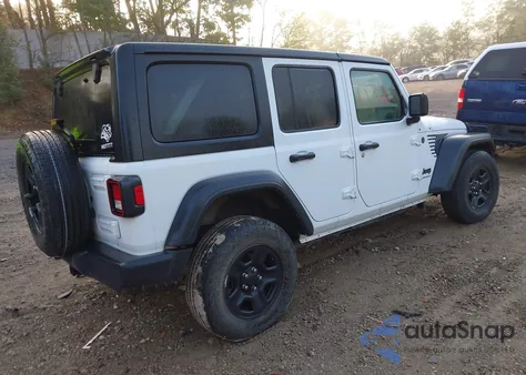 2024 Jeep Wrangler 4-Door Sport 4X4 z USA, uszkodzony, nr VIN 1C4PJXDN8RW105857